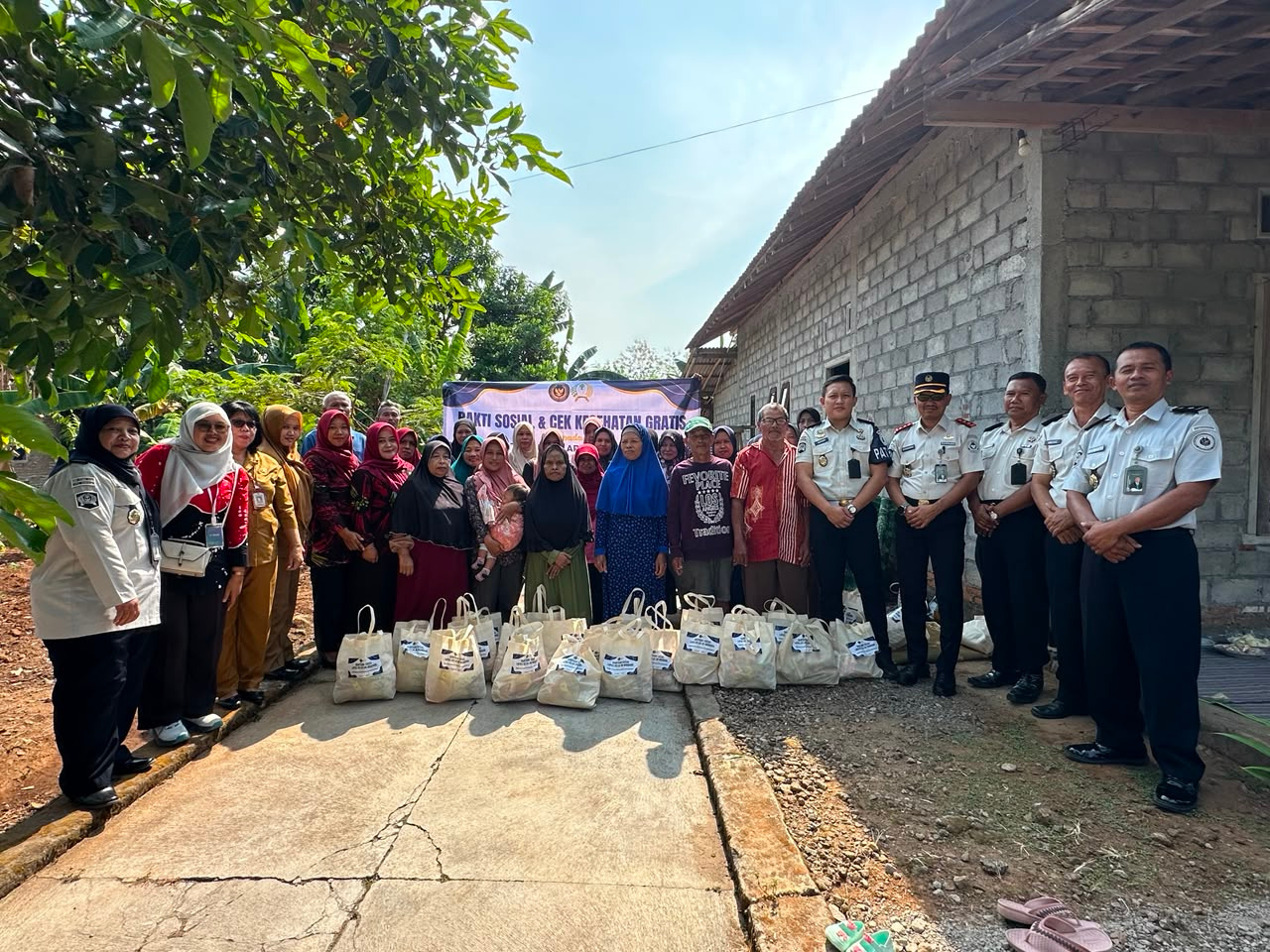Lapas Wonogiri Gelar Bakti Sosial dan Cek Kesehatan Gratis untuk Masyarakat Dusun Keron Lor