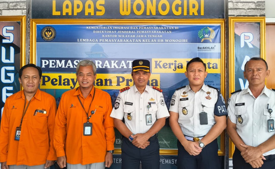 Dukung Sensus Ekonomi 2026, Lapas Wonogiri Terima Kunjungan BPS Kabupaten Wonogiri