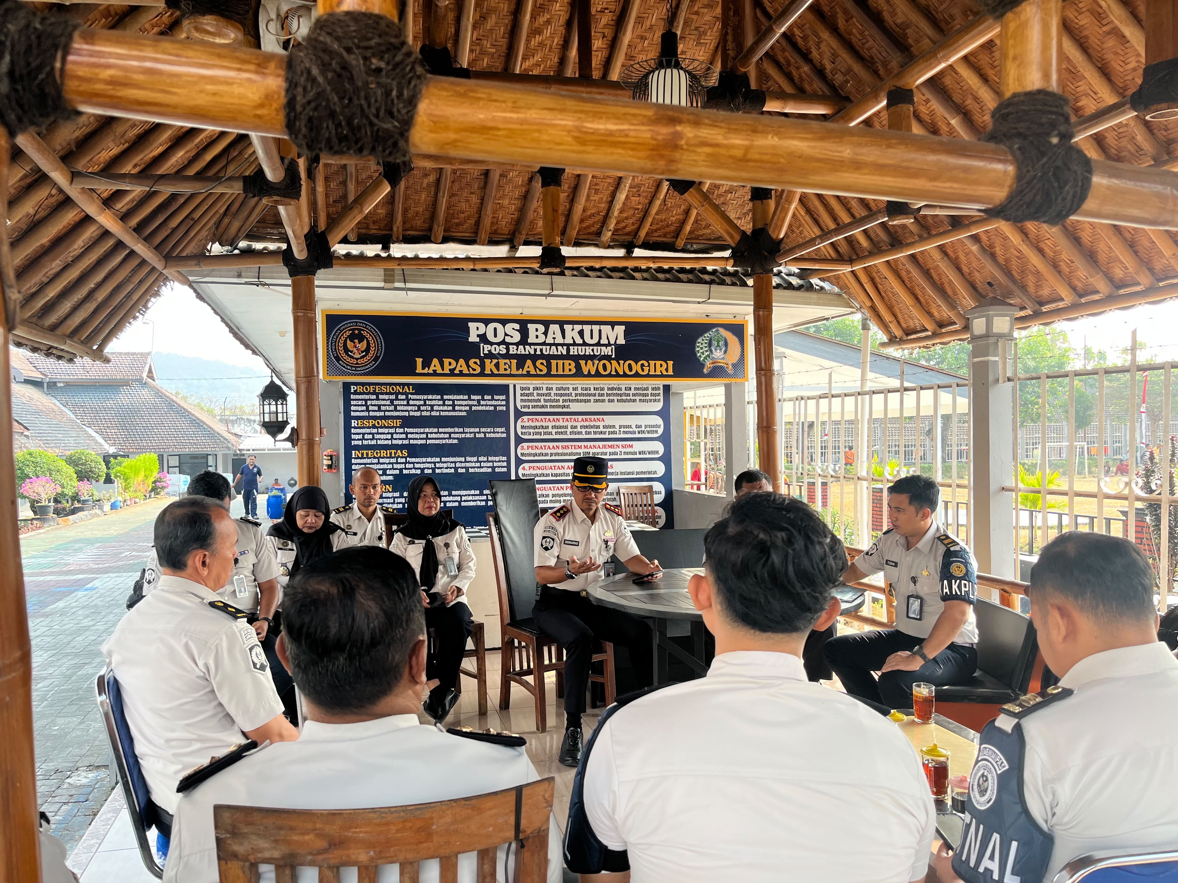 Sambut HUT Ke-81 RI, Lapas Wonogiri Matangkan Persiapan Berbagai Kegiatan