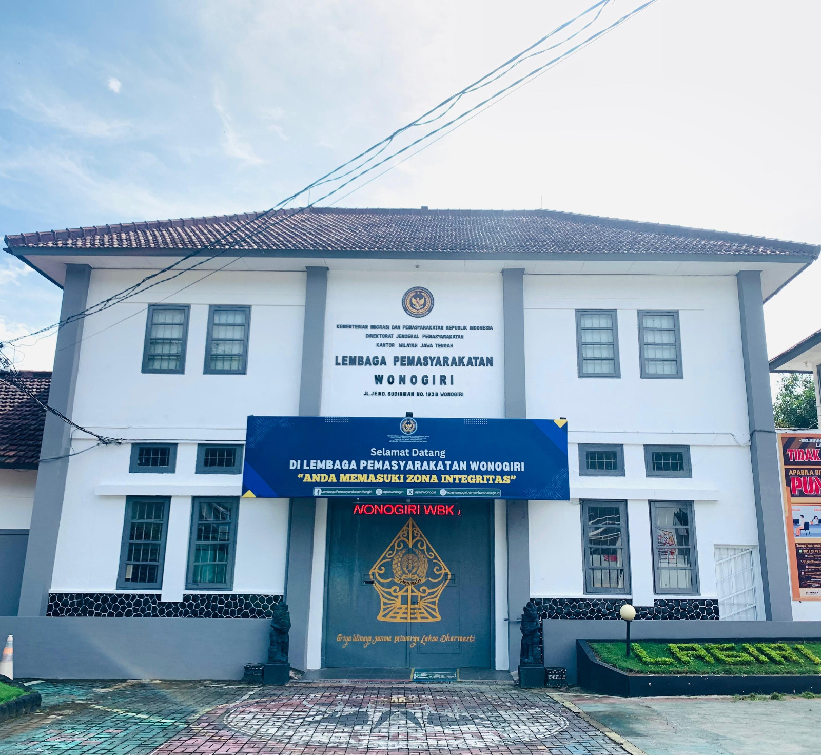 Selamat Datang di Website Resmi Lapas Kelas IIB Wonogiri